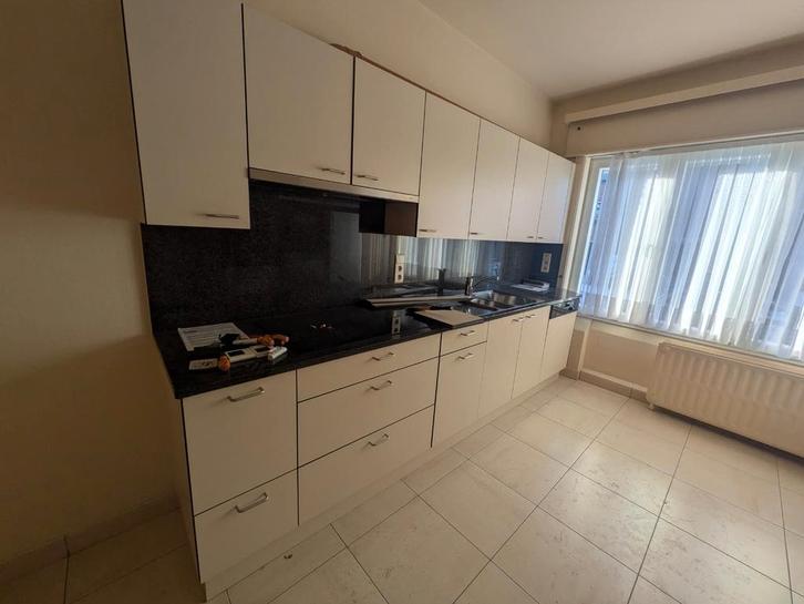 Keuken  granieten werkblad & credence + Atag toestellen, Huis en Inrichting, Keuken | Complete keukens, Grijs, Ophalen