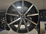 NIEUWE 19 inch 5x114.3 zwart polish aluminium sportvelgenset, Jante(s), Enlèvement ou Envoi, 19 pouces, Neuf