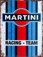 Reclamebord vintage Martini Racing Team - mancave poolhouse, Ophalen of Verzenden, Zo goed als nieuw, Reclamebord