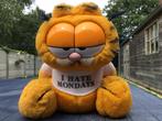 Garfield knuffel/pluche met t-shirt  “I hate mondays”, Ophalen, Garfield, Zo goed als nieuw, Overige typen