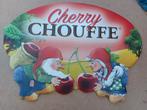 La chouffe metalen bord., Verzamelen, Biermerken, Ophalen of Verzenden