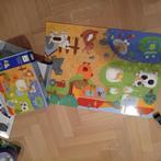 Puzzel djeco boerderij voelpuzzel 20 stukjes, Kinderen en Baby's, Ophalen, Minder dan 10 stukjes, Gebruikt, 6 maanden tot 2 jaar