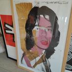 Andy Wharhol, Mickey Jagger, Collections, Posters & Affiches, Comme neuf, Enlèvement ou Envoi