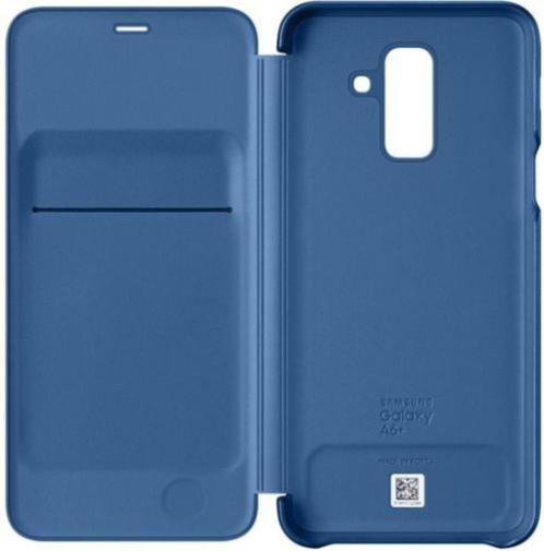 Etui Samsung Flip Wallet Bleu pour Galaxy A6+, Telecommunicatie, Mobiele telefoons | Hoesjes en Screenprotectors | Samsung, Nieuw