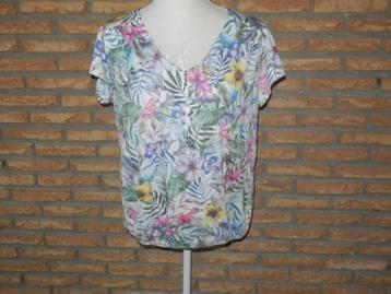 (149)- blouse femme t.40 rose verte  beschikbaar voor biedingen