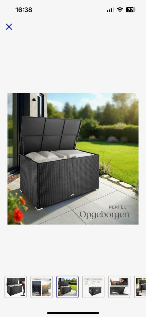 Outdoor kussenbox, Tuin en Terras, Overige Tuin en Terras, Nieuw, Ophalen