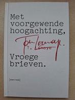 Met voorgewende hoogachting - Tom Lanoye, Ophalen of Verzenden, Nieuw