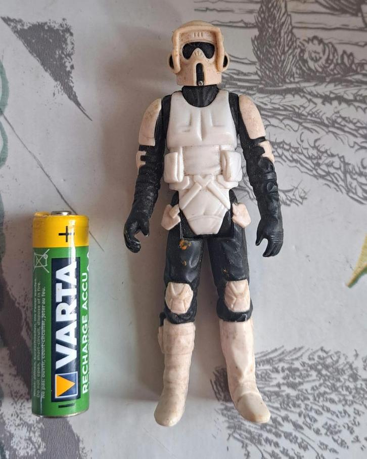 Biker Scout de l'univers de Star Wars. , Collections, Star Wars, Figurine, Enlèvement