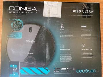 Aspirateur robot et laveur de sol Cecotec Conga 3890 Ultra. beschikbaar voor biedingen