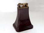 Jaren '20 bruin Art Deco Bakeliet tafelaansteker, Verzamelen, Verzenden
