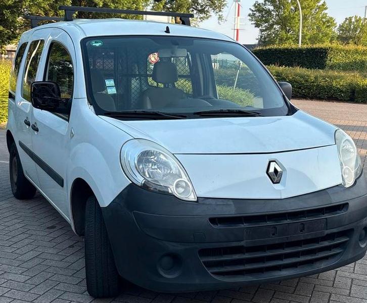 Renault Kangoo 2009, Autos, Renault, Particulier, Kangoo, Diesel, Euro 4, 4 portes, Boîte manuelle, Blanc, Gris, Tissu, Enlèvement
