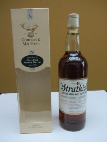 Uitzonderlijke 40 jaar oude whisky STRATHISLA 1969 beschikbaar voor biedingen