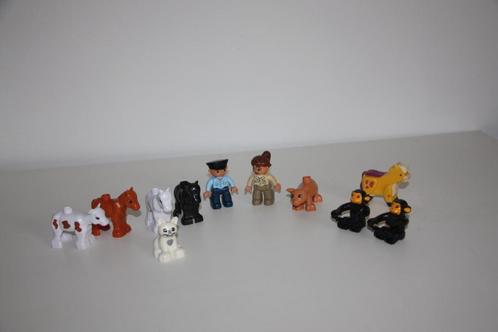 2 pakketjes Lego safari / boerderij * 2x 10 stuks, Kinderen en Baby's, Speelgoed | Duplo en Lego, Gebruikt, Duplo, Losse stenen