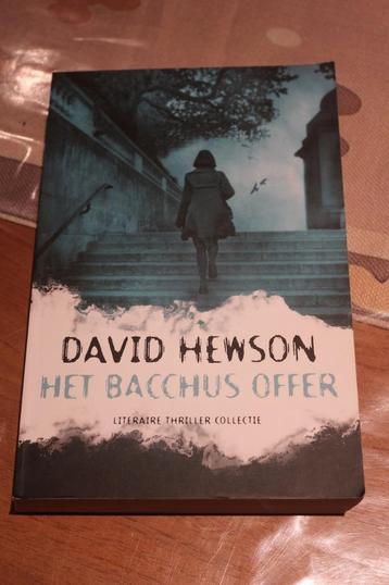 *Het Bacchus offer - David Hewson beschikbaar voor biedingen