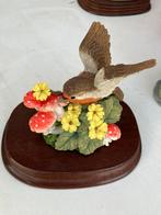 Beeldje roodborstje the leonardo collectie, Antiek en Kunst, Curiosa en Brocante, Ophalen