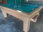 Nieuwe en gebruikte tapbiljarts., Sports & Fitness, Billards & Billards américains, Comme neuf, Enlèvement ou Envoi, Table de billard