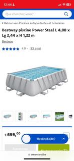 Piscine complète Bestway (pompe à chaleur filtre à sable), Tuin en Terras, Ophalen, 200 tot 300 cm, 80 tot 120 cm, Zo goed als nieuw