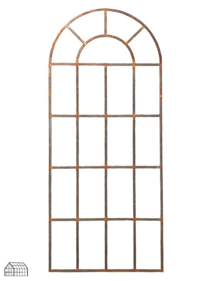 Chassis fenetre fer forgé 300 x 130 cm, Tuin en Terras, Kassen, Nieuw, Kweekkas, Staal, Overige materialen, Ophalen