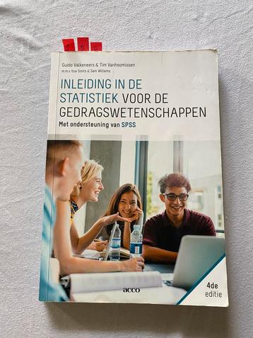 Inleiding in de statistiek voor de gedragswetenschappen beschikbaar voor biedingen