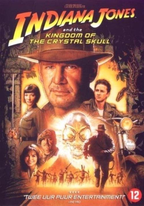 Indiana Jones and the Kingdom of the Crystal skull, Cd's en Dvd's, Dvd's | Avontuur, Zo goed als nieuw, Vanaf 12 jaar, Ophalen of Verzenden