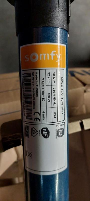 somfy maestria motor met hindernisherkenning voor screens, Tuin en Terras, Zonneschermen, Ophalen, Nieuw