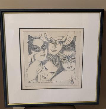 De Cocker Paul: 2 mooie litho's! beschikbaar voor biedingen