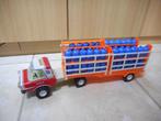 ancien jouets  camion pinto en tole et plastic 48 cm, Collections, Utilisé, Enlèvement ou Envoi