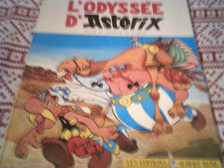 Asterix strips deel 4, Boeken, Stripverhalen, Gelezen, Meerdere stripboeken, Ophalen of Verzenden