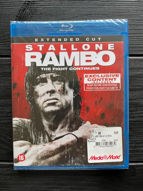 Rambo (2008), CD & DVD, Blu-ray, Neuf, dans son emballage, Action, Enlèvement ou Envoi