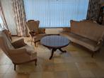 Vintage salon, zithoek, zetel, bank, Ophalen, Gebruikt