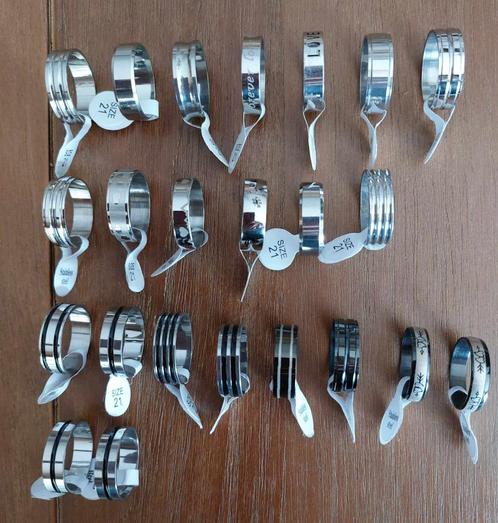 Ringen maat 21, Handtassen en Accessoires, Ringen, Nieuw, Dame of Heer, Overige kleuren, Overige materialen, Verzenden