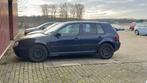 Golf 4. 1,9 tdi, Auto's, Volkswagen, Stof, Zwart, 4 cilinders, Blauw