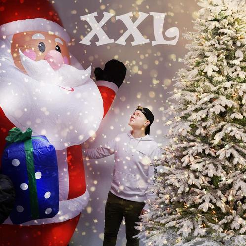 XXL Opblaasbare Kerstman & Ledverlichting & Blazer 3.0m!, Divers, Noël, Neuf, Envoi