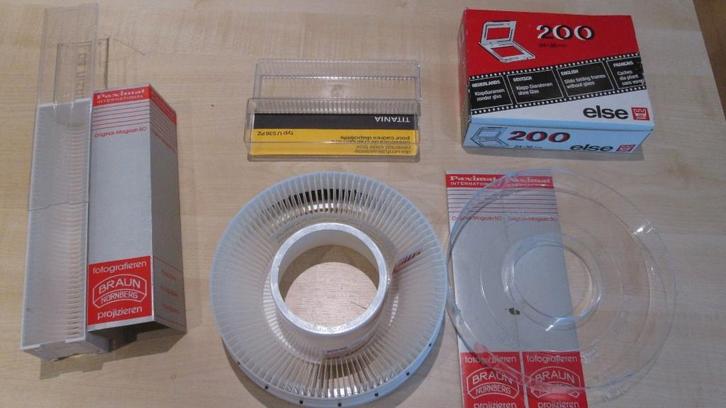 dialaders Braun paximat, Audio, Tv en Foto, Diaprojectoren, Nieuw, Ophalen