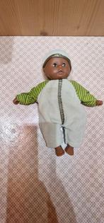Zwart Berchet pop - Vintage kwaliteit - In goede staat, Ophalen of Verzenden, Zo goed als nieuw, Babypop