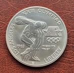 American   1 Dollar  1983.  LA  Olympiad, Ophalen of Verzenden, Noord-Amerika, Losse munt, Zilver