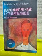 Patricia de Martelaere - Een verlangen naar ontroostbaarheid, Boeken, Ophalen of Verzenden, Zo goed als nieuw, Patricia de Martelaere