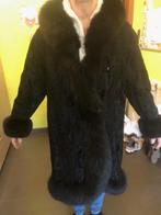 Astrakan  damesmantel, Kleding | Dames, ANDERE, Zwart, Maat 46/48 (XL) of groter, Ophalen of Verzenden