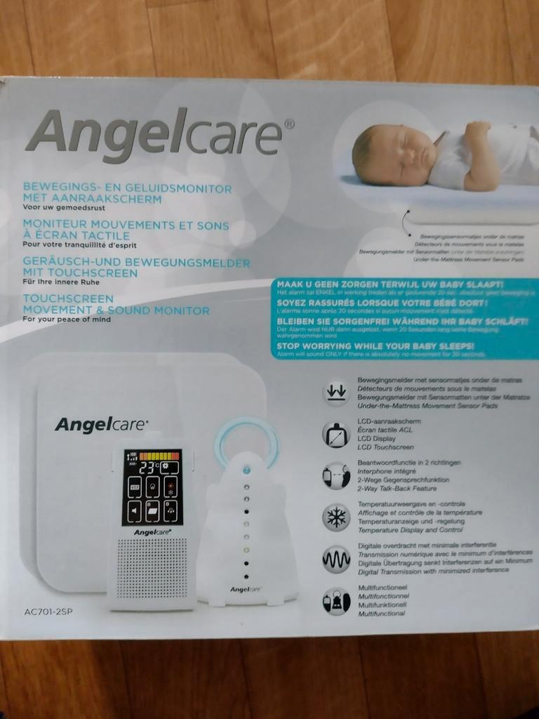 Babyfoon met sensormat Angel Care, AC701 - Angelcare