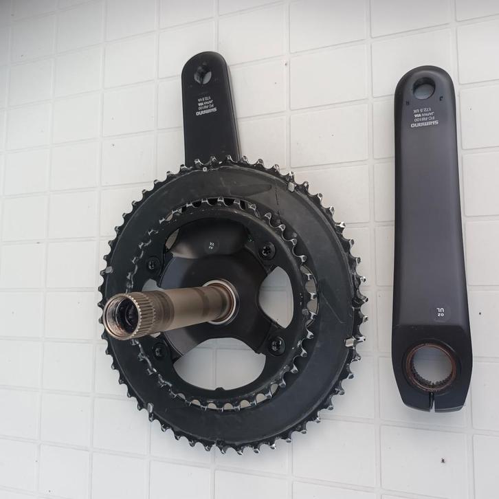 weinig gebruikt shimano ultegra 52/36 crankstel, Fietsen en Brommers, Fietsonderdelen, Zo goed als nieuw, Ophalen of Verzenden