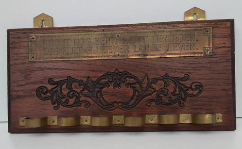 Pijpenrekje in mooie originele ongepoetste staat jaren 1930, Verzamelen, Rookartikelen, Aanstekers en Luciferdoosjes, Gebruikt