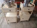 vintage metaal kastjes AFGEPRIJSD €75(voor 2st), Huis en Inrichting, Ophalen of Verzenden, Gebruikt