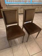 4x Louis XVI eetkamer stoelen, Huis en Inrichting, Stoelen, Ophalen, Louis XVI, Gebruikt, Bruin