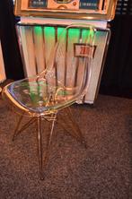 4 design plexi stoelen, Huis en Inrichting, Stoelen, Ophalen, Overige materialen, Overige kleuren, Vier