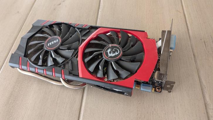 MSI GTX 970 GAMING 4G (NVIDIA processor), Computers en Software, Videokaarten, Zo goed als nieuw, Nvidia, PCI, GDDR5, HDMI, Ophalen