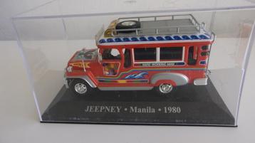 JEEPNEY 1980.TAXI de MANILLE.EXC.ETAT en VITRINE ORIG. beschikbaar voor biedingen