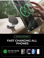 LISEN MagSafe autolader [15W PRO Charging] iPhone Samsung, Telecommunicatie, Nieuw, Draadloos, Ophalen of Verzenden