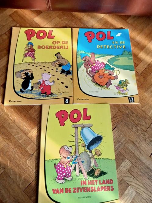 3 strips van Pol: Carla Hansen Vilh Hansen, Boeken, Stripverhalen, Gelezen, Ophalen of Verzenden