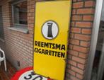 oud emaille bord "Reemtsma cigaretten", jaren '30, Enlèvement, Utilisé, Panneau publicitaire