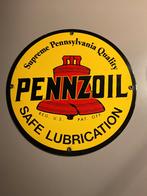 Pennzoil rond bordje, Enlèvement